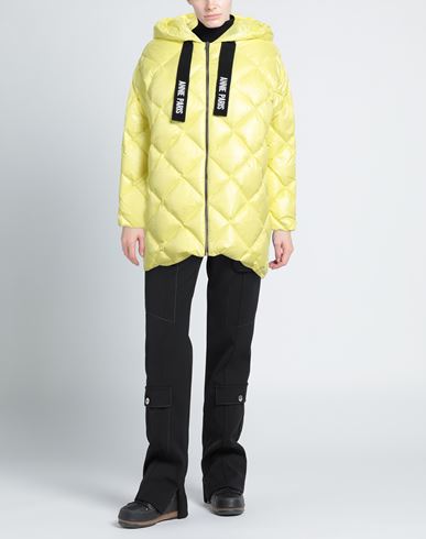 Woman Puffer Pastel yellow Size 10 Polyamide