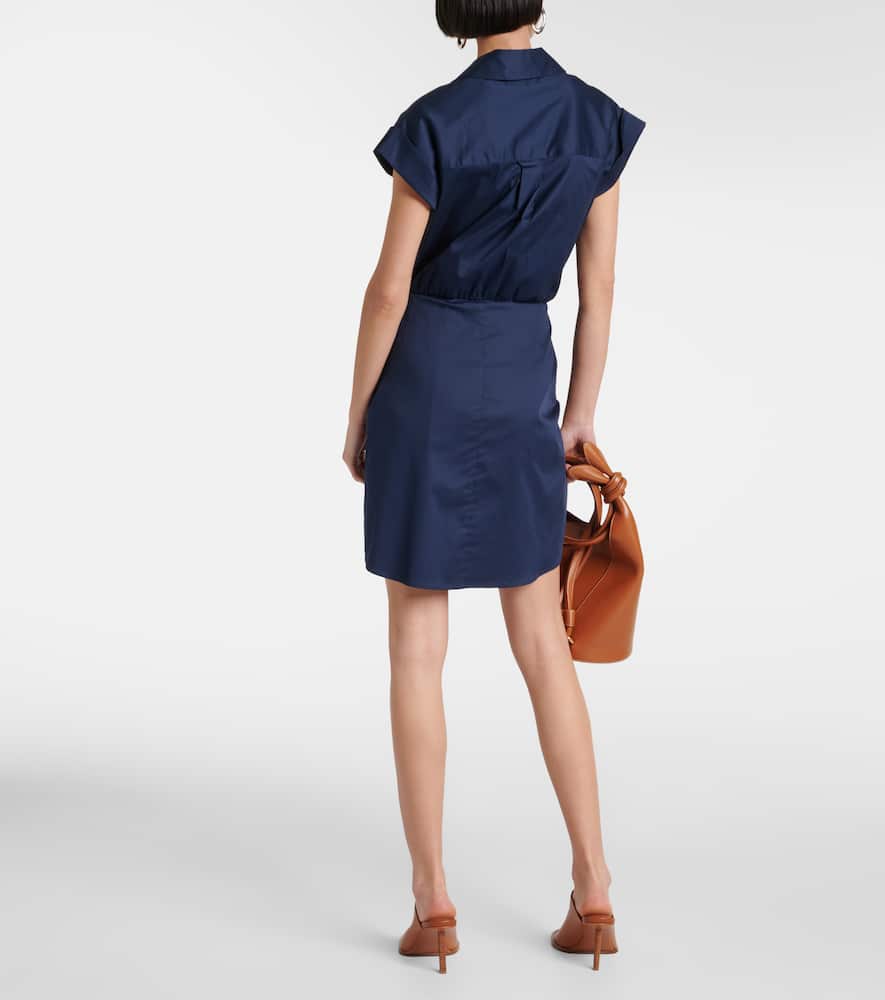 Veronica Beard Aimee cotton-blend shirt dress