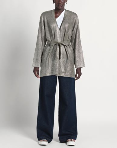 Woman Cardigan Sage green Size M Acrylic, Polyamide, Wool, Mohair wool