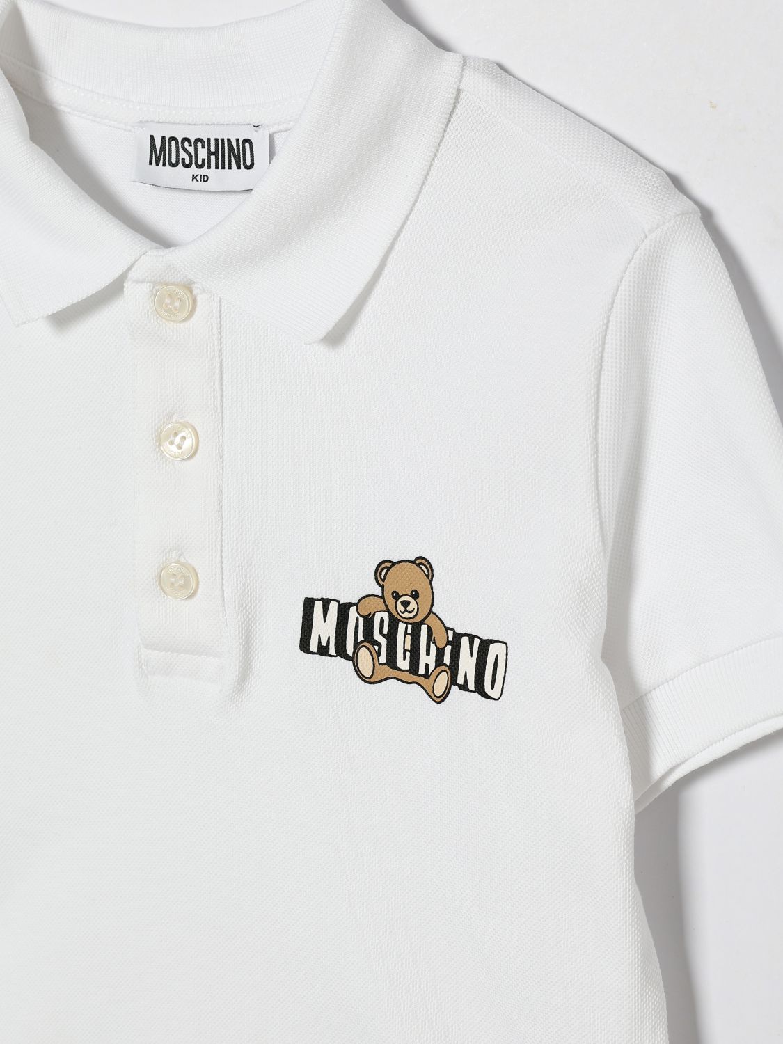 Polo Shirt Kids color White