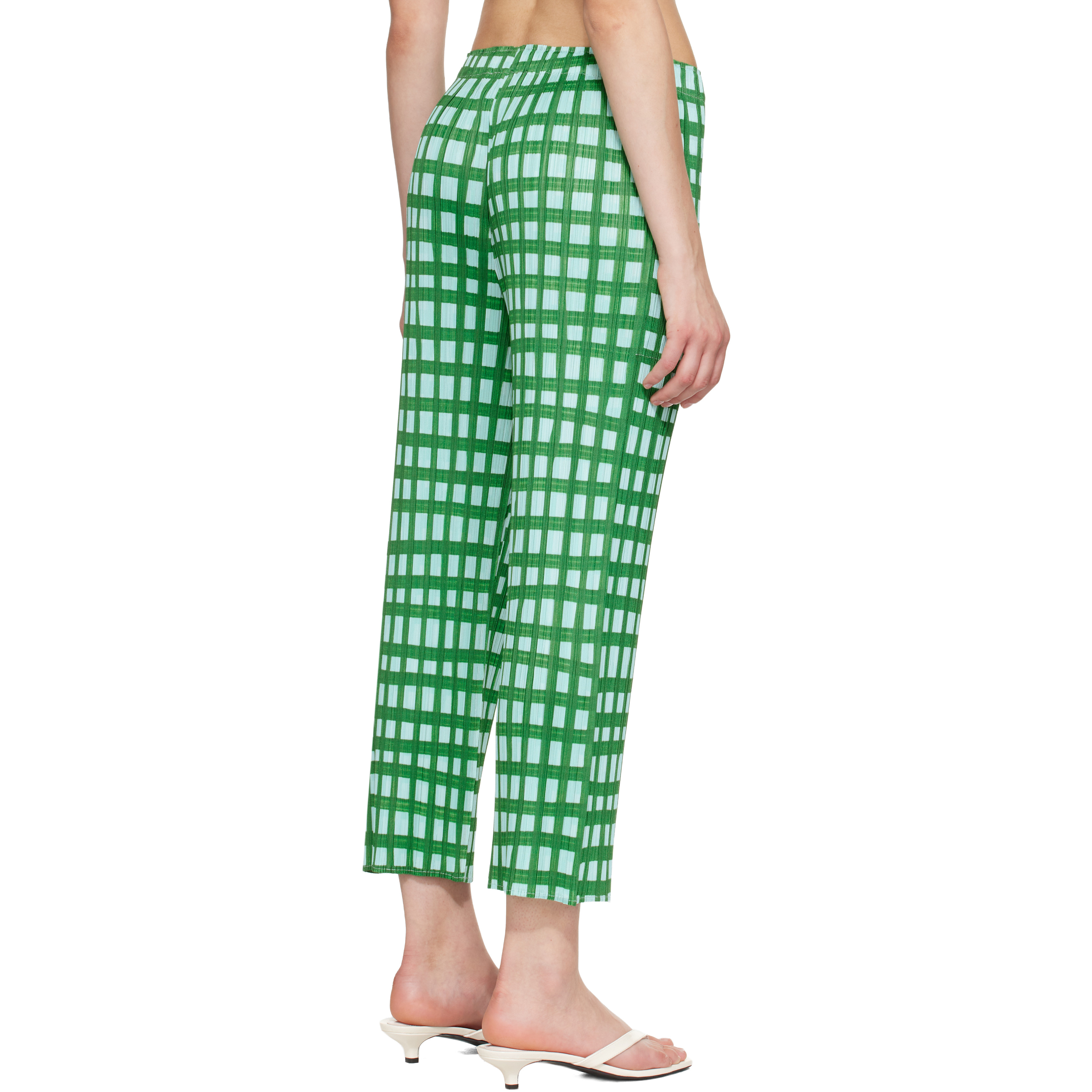 Green Basket Trousers