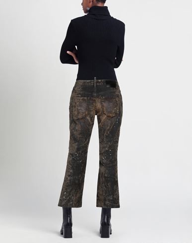 Woman Pants Dark green