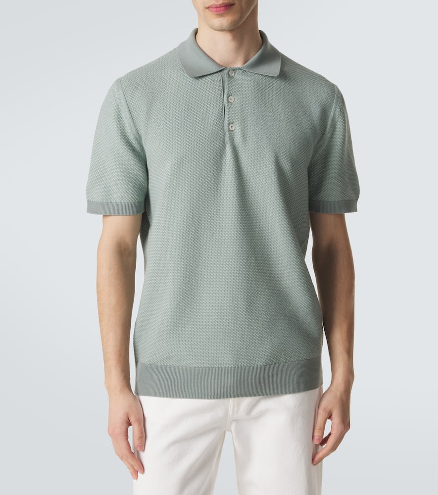 Cotton polo shirt