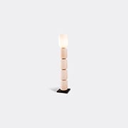 'ficupala' Floor Lamp, Black And Pink, Uk Plug