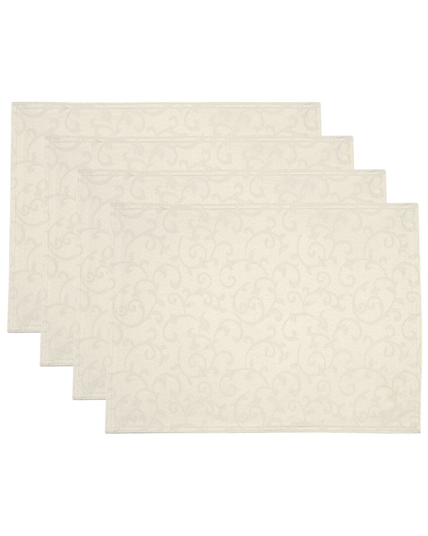 Set Of 4 Opal Innocence Placemats