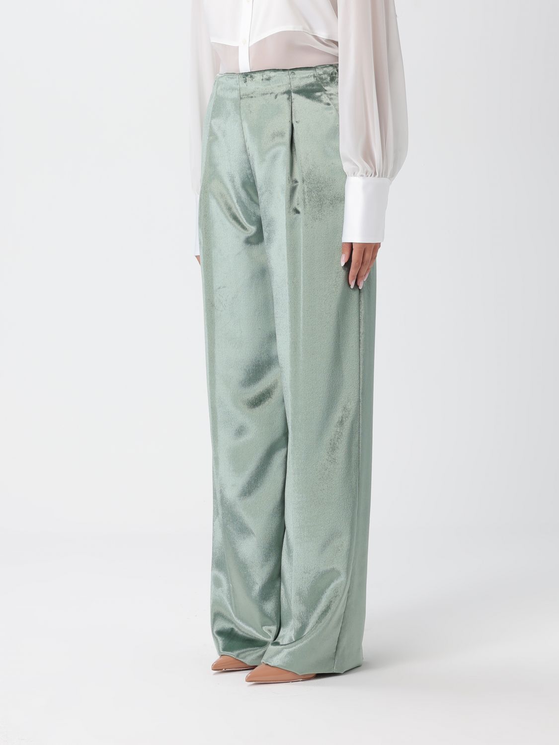 Pants Woman color Green