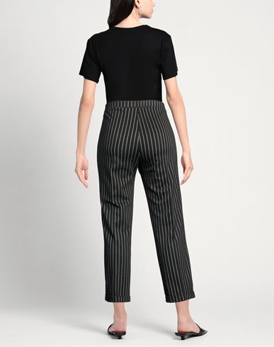 Woman Pants Black Size 8 Polyester, Viscose, Elastane