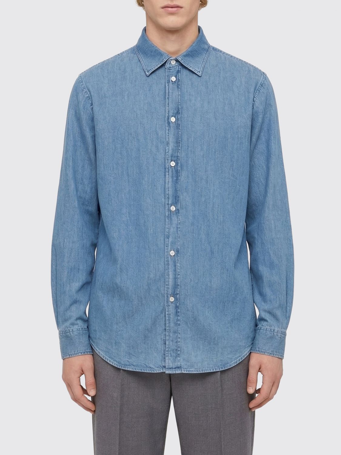 Shirt Men color Grey