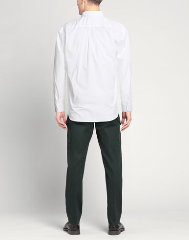 Man Shirt White Size 17 ½ Cotton, Elastane