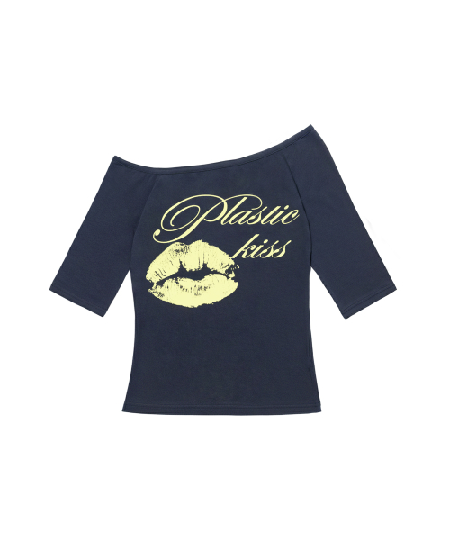 Plastic Kiss One-Shoulder Top F26QB051