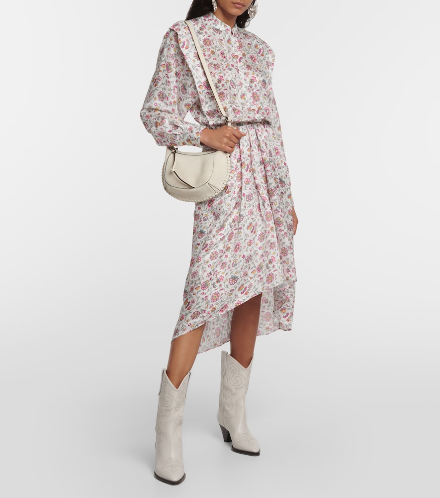 Floral midi dress