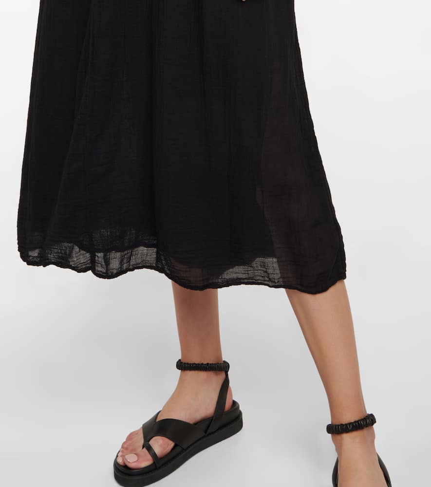 Frankie cotton gauze maxi dress