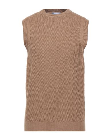 Jacob Cohёn Man Sweater Camel Size S Virgin Wool