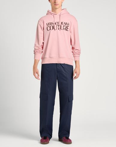 Man Sweatshirt Pink Size S Cotton