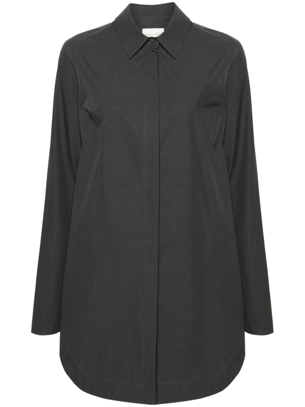 Eknath cotton shirt dress - Grey