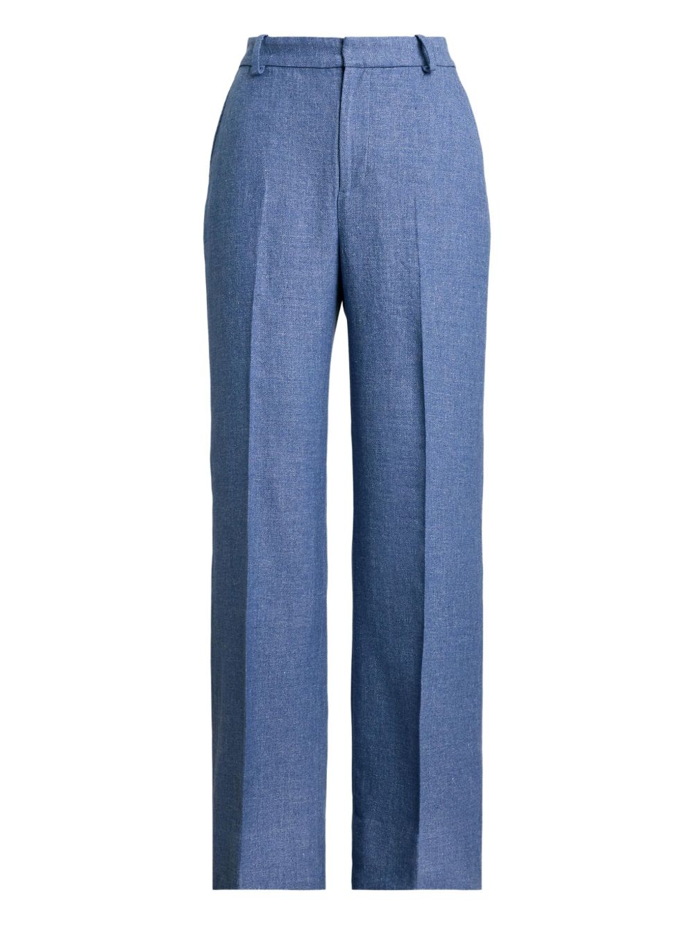 High-waisted trousers - Blue