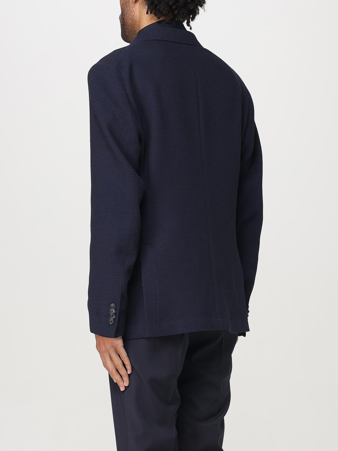 Blazer Men color Blue