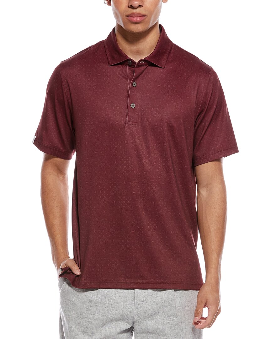 Tonal Mosaic Polo Shirt