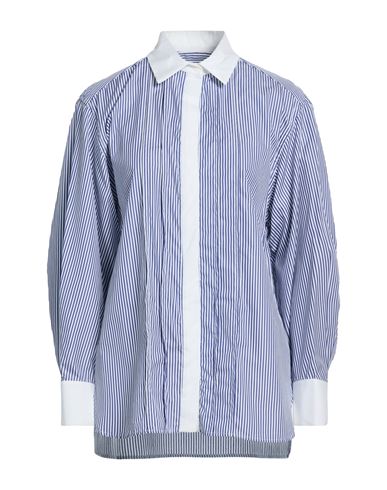 Woman Shirt Blue Size 0 Cotton