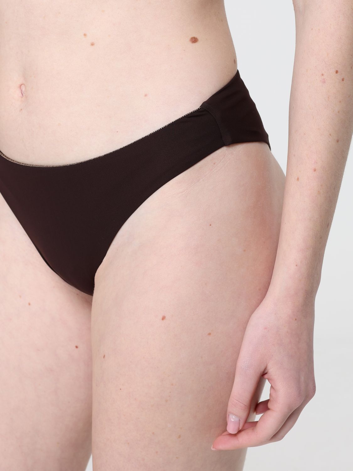 Swimsuit Woman color Brown
