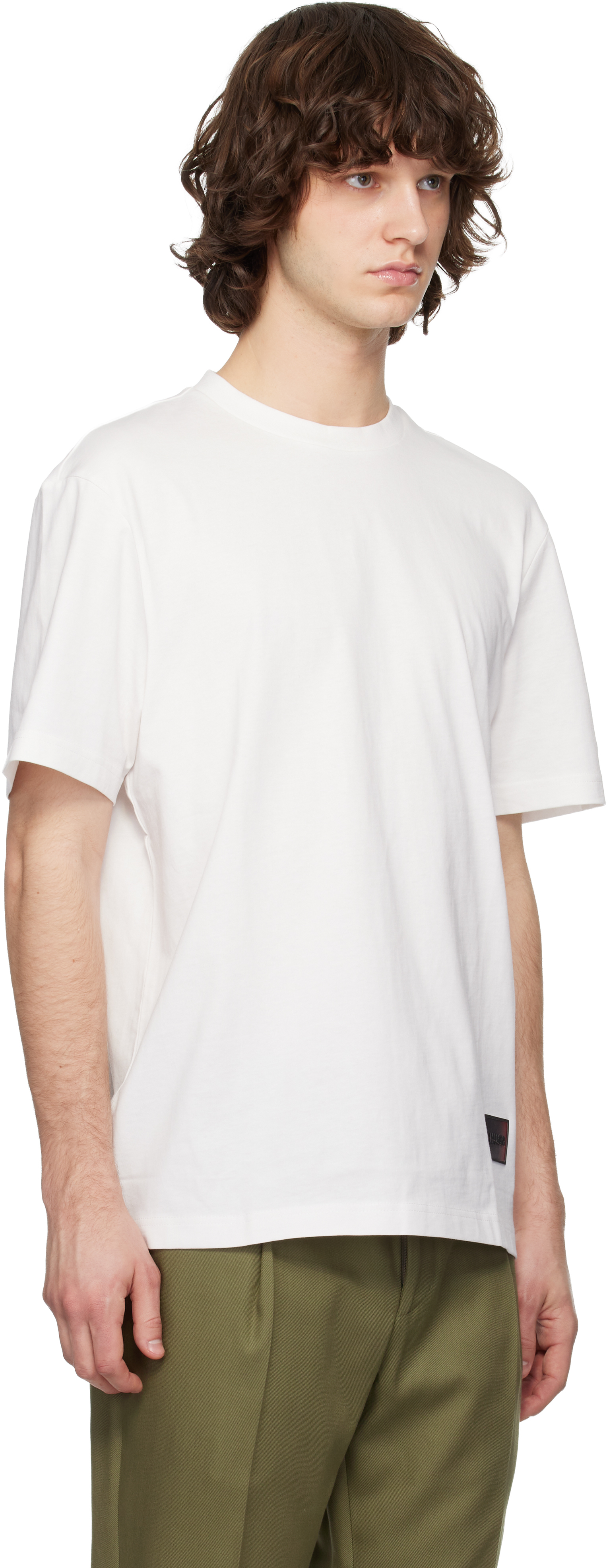 White Gradient-Logo T-shirt