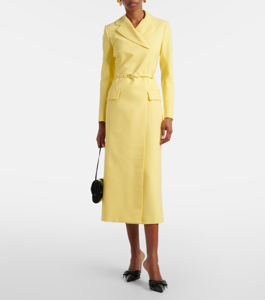 Kalonice crêpe midi dress