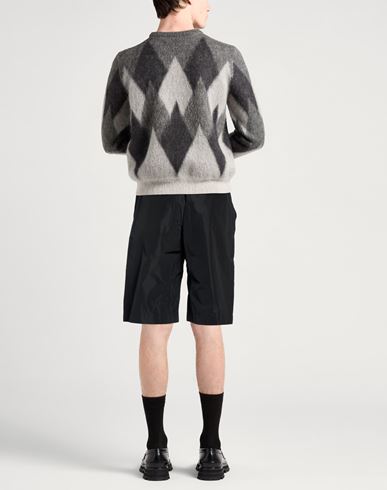 Man Shorts & Bermuda Shorts Black Size 32 Polyester