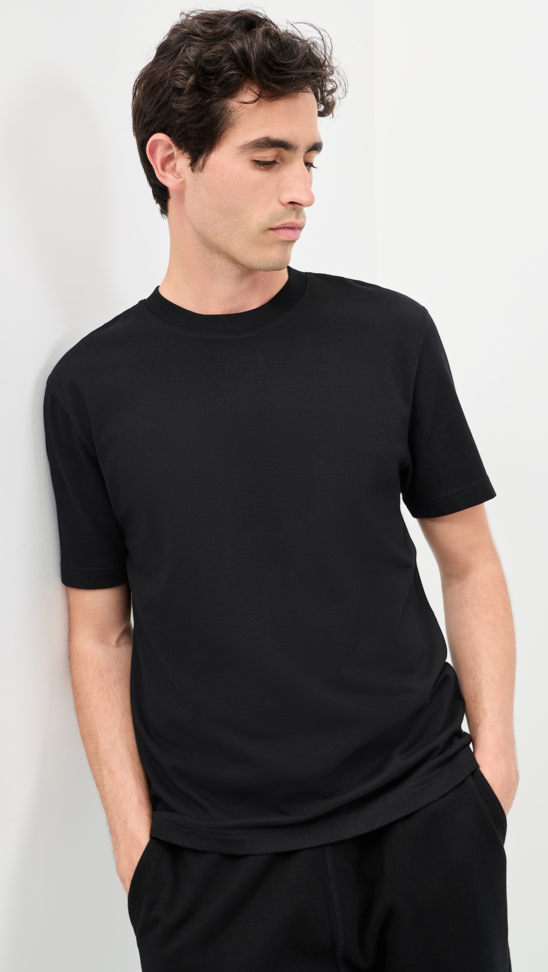 Standard Midweight Jersey T-Shirt Black