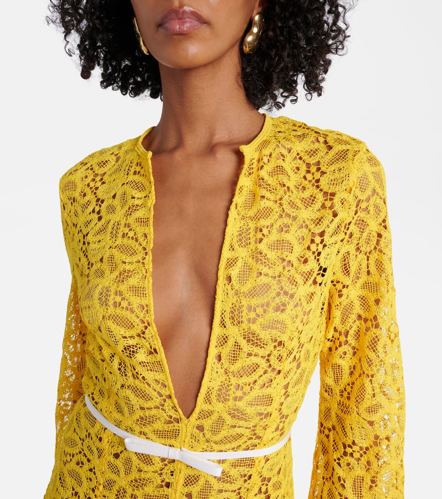 Lace gown