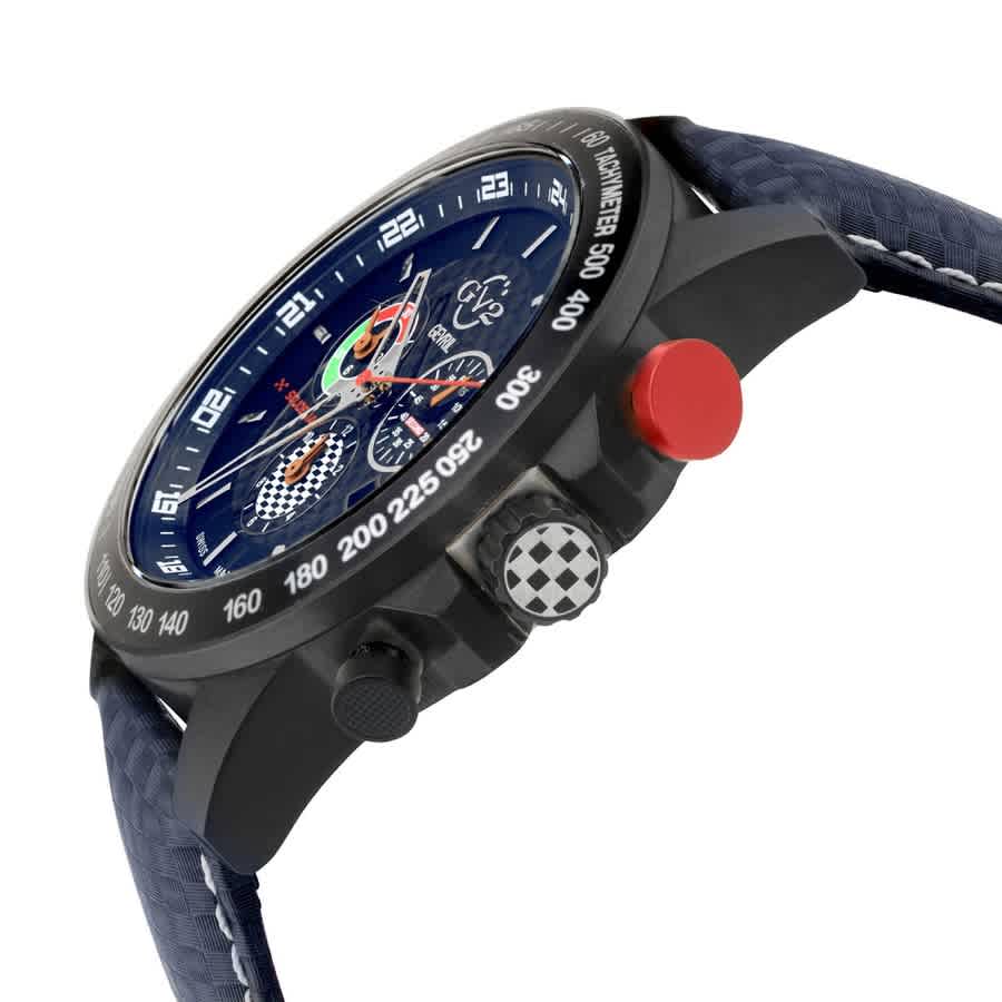 Scuderia Chronograph Tachymeter Blue Dial Mens Watch 9924