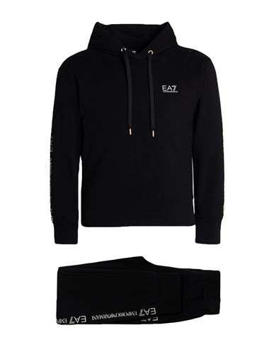 Woman Tracksuit Black Size XXS Cotton, Elastane