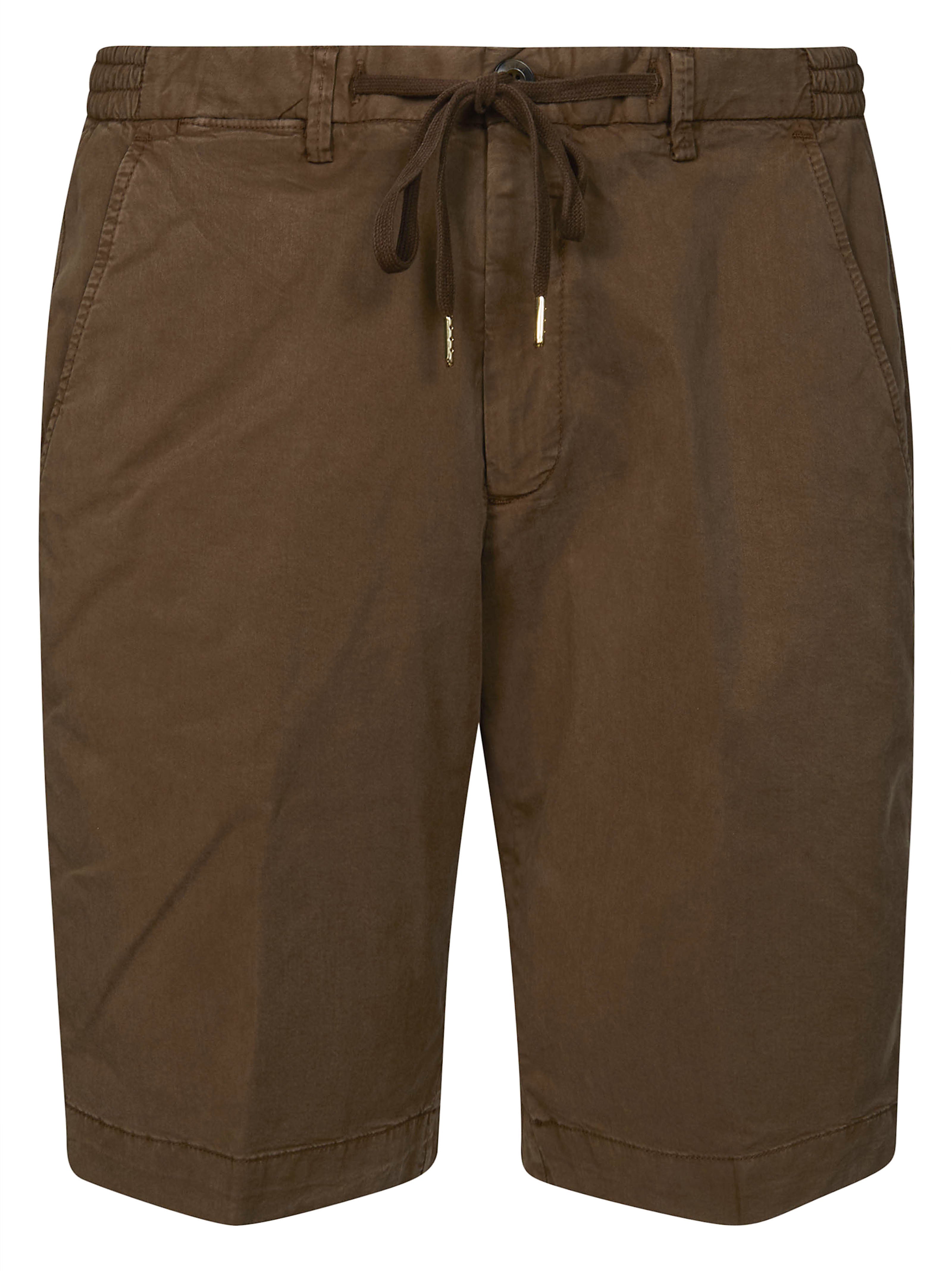 Men's Elastic Side Mini Bermuda Shorts