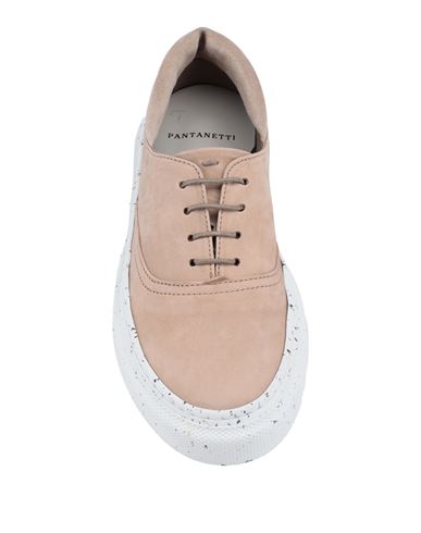 Woman Sneakers Beige Size 7 Leather