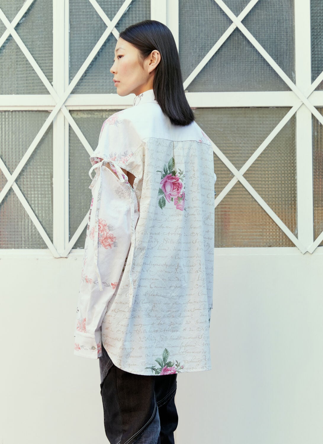 Eli Flower Shirt - Woman Shirts White Eu
