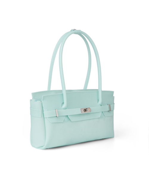 JELLY TWO-WAY BAG IN ICE BLUE