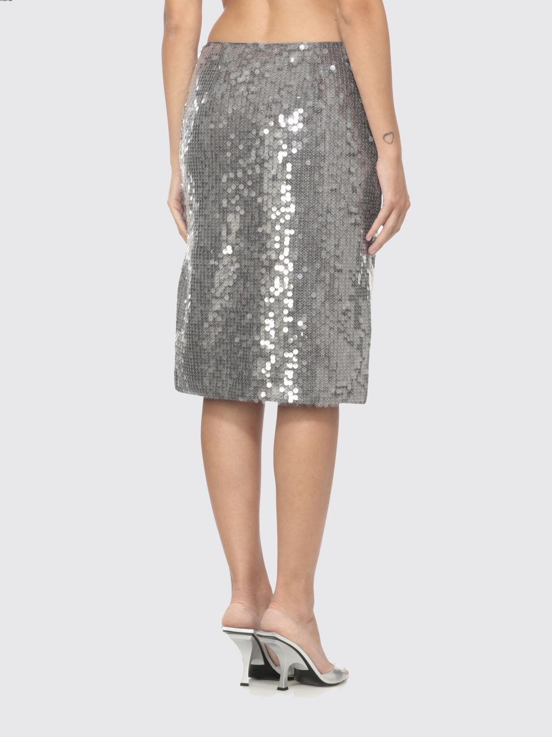 Skirt Woman color Grey