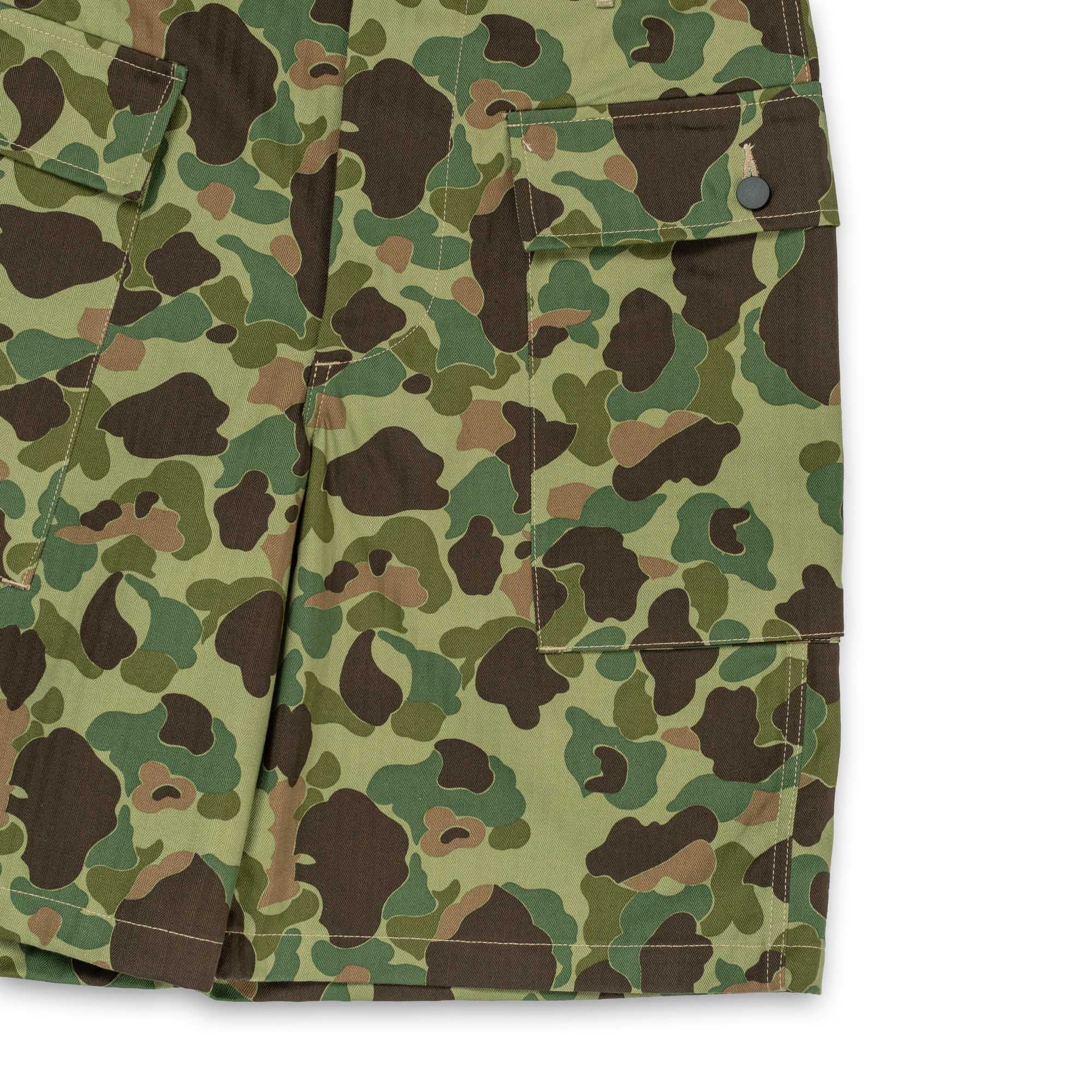 Reversible Frogskin Camouflage Shorts
