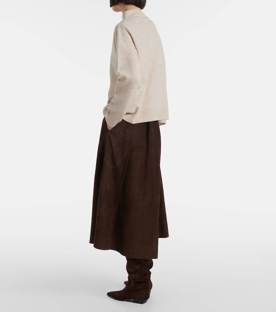 Draped sweater