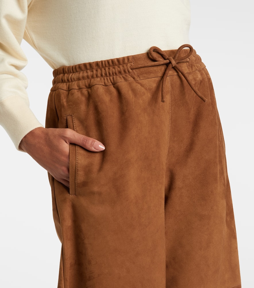 Suede culottes