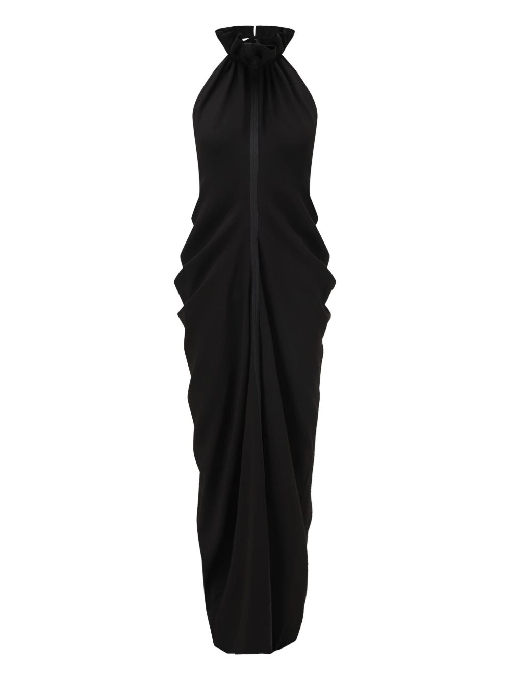 Halterneck maxi dress - Black