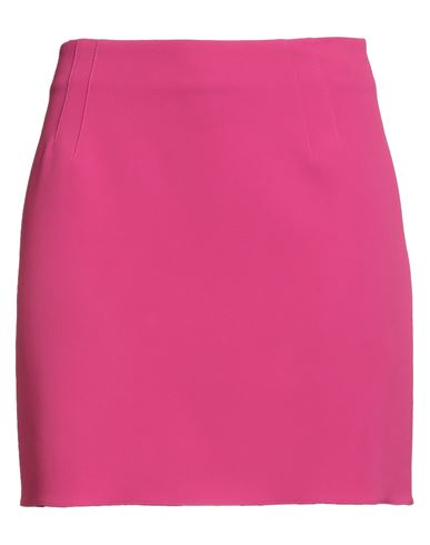 Woman Mini skirt Fuchsia Size 2 Polyester, Elastane