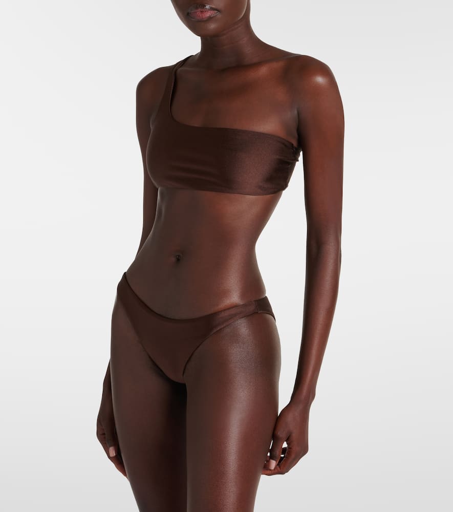 Apex one-shoulder bikini top