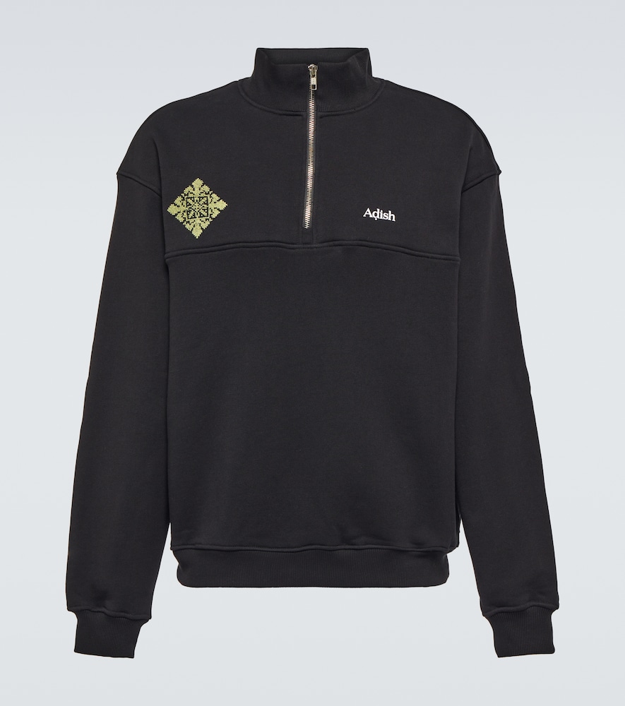 Logo cotton jersey sweatshirt