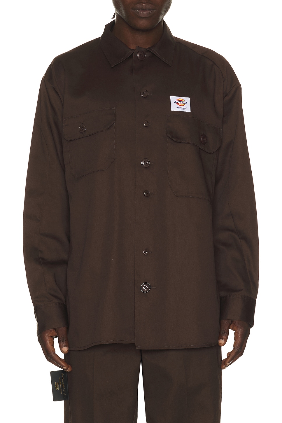 Undercover HEMD in Braun - Brown. 3 also