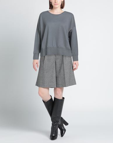 Woman Sweater Grey Size 4 Merino Wool