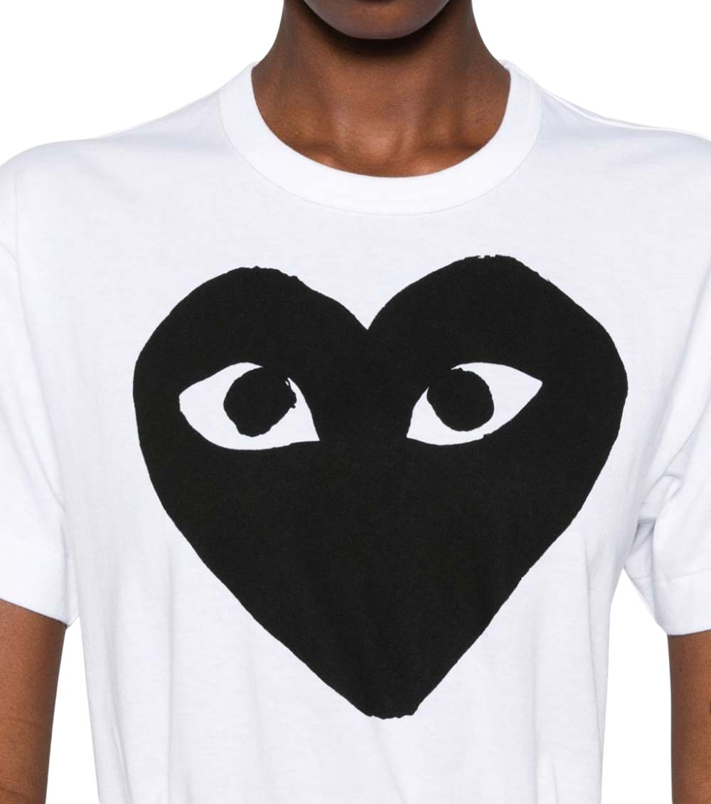 White Graphic Crew Neck T-Shirt