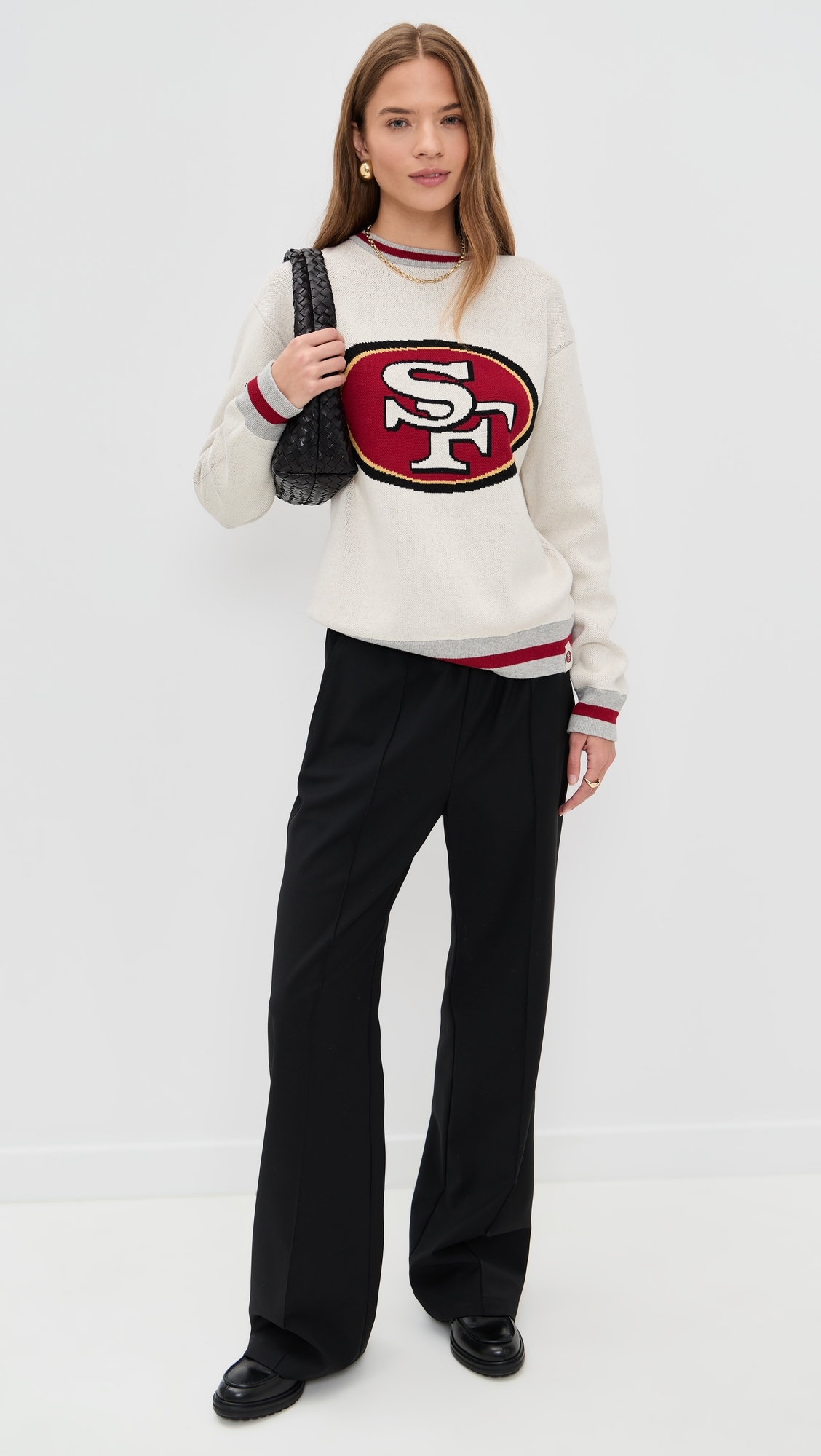 49rs Crewneck Sweater 49ers Sugar Swizzle