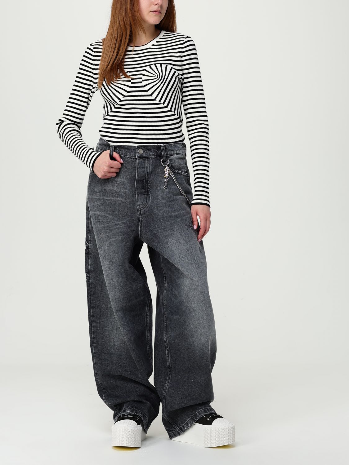 Jeans MARC JACOBS Woman color Grey