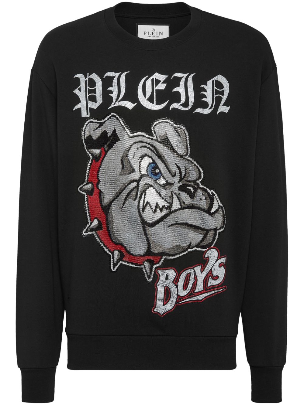 Bulldogs logo-embellished sweatshirt - White