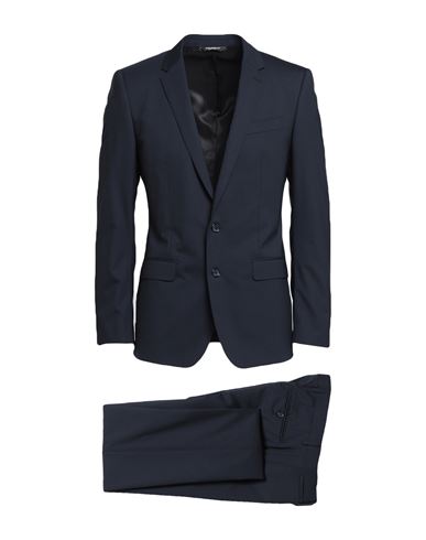 Man Suit Midnight blue Size 36 Virgin Wool, Elastane